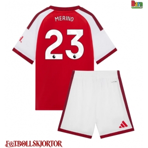 Arsenal Mikel Merino #23 Hemmakläder Barn 2026-27 Kortärmad (+ Korta byxor)